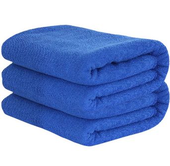 Reactive Blue 19 utilisé sur une serviette