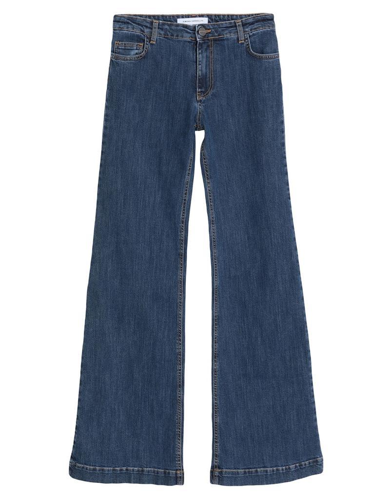 Jeans mit Schwefelblau