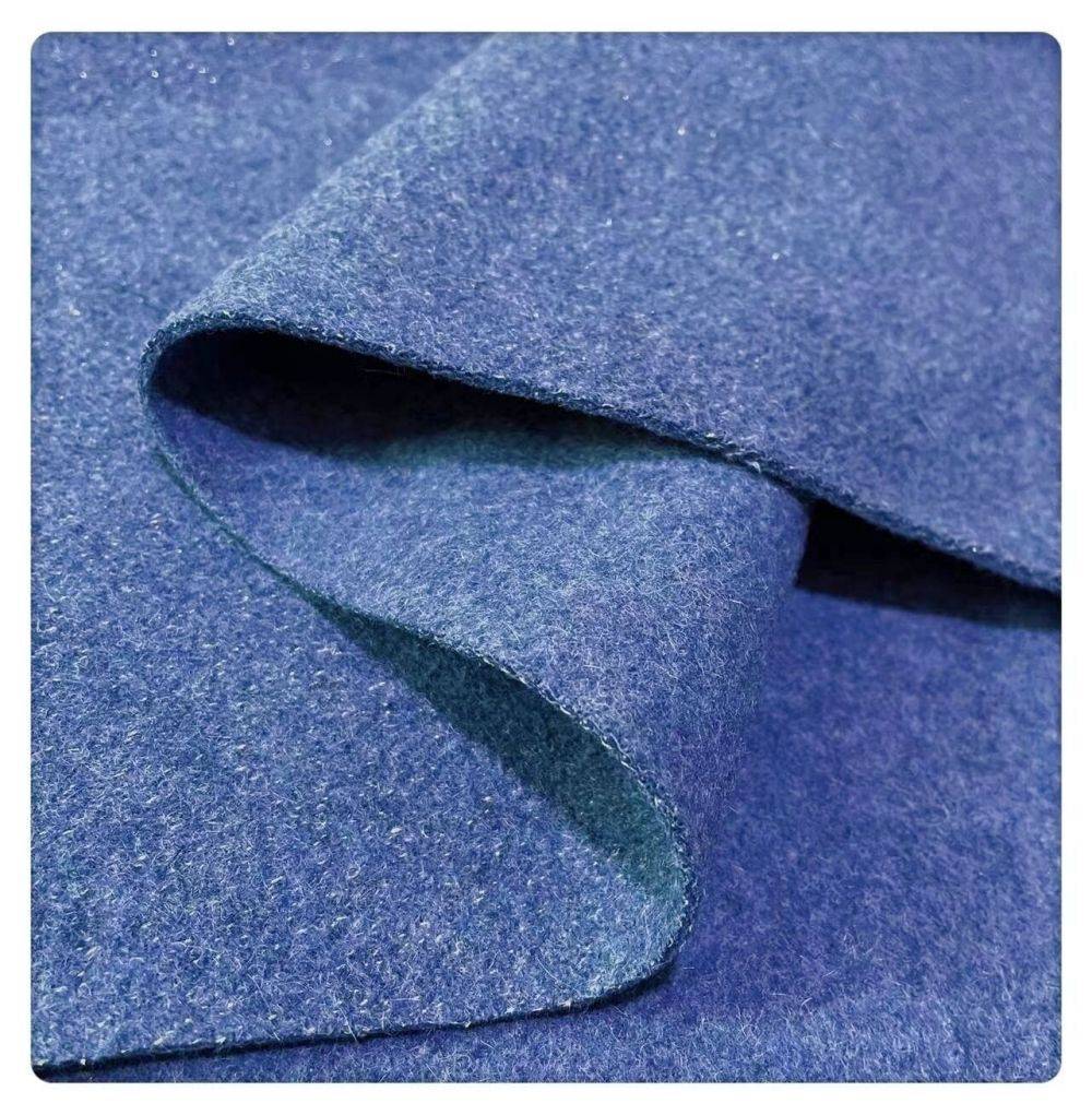 woolen with Vat Blue RSN